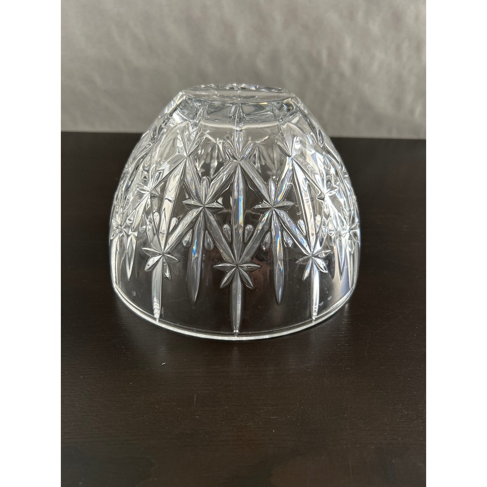Marquis by Waterford Sparkle 9' Crystal Bowl Cut Glass Decorative Centerpiece - Picture 4 of 5